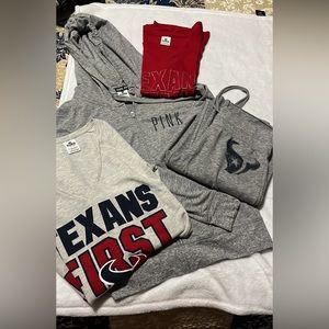 FOUR PIECE TEXANS WEAR